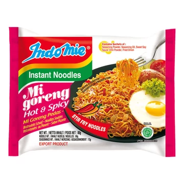 Indomie Mi Goreng csípős Stir-fry tészta 80g