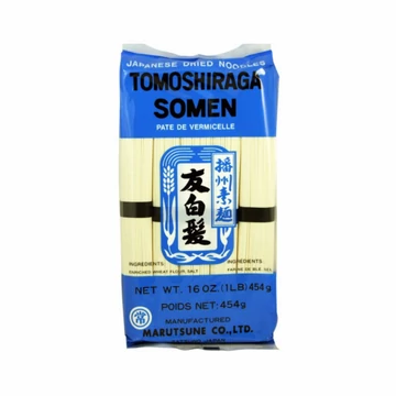 Tomoshiraga somen Japán búzatészta 454g