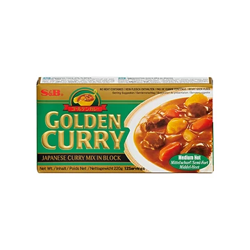 S&B Közepesen csípős japán curry 220g