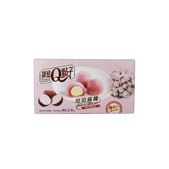 TaiWan Q márkájú Táró ízű Mico Mochi 80g