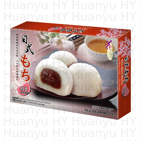 Flower love Vörösbab ízű mochi 210g