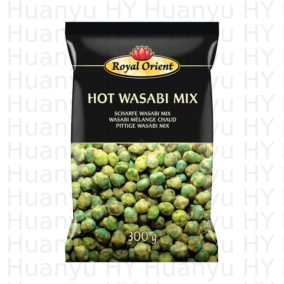 Royal Orient Wasabi ízű bevont földimogyoró és zöldborsó 300g