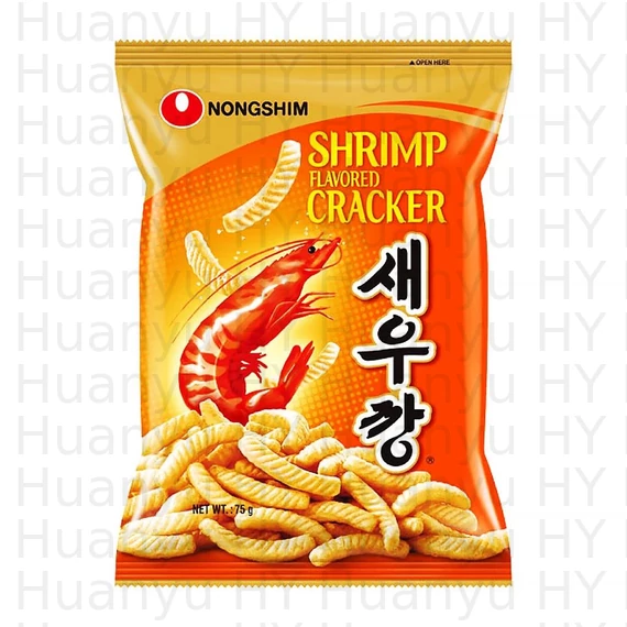 Nongshim garnélarák Ízesített Chips 75g