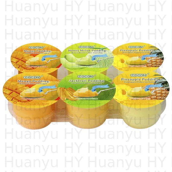 Cocon vegyes pudding 708g (Mangó,ananász,Jackfruit, sárgadinnye)