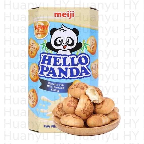 Meiji Hello Panda Keksz tej töltelékkel 50g