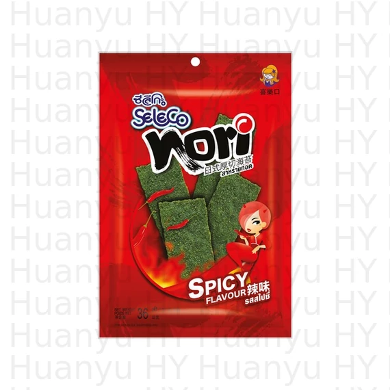 Seleco széles Csípős tengeri alga snack 36g