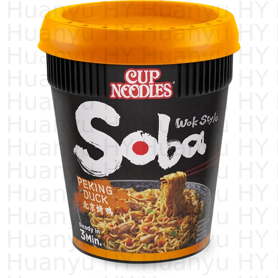 Nissin Soba instant tészta 90g Pekingi kacsa íz