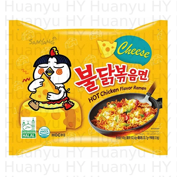 Samyang szuper csípős csirke sajtos tészta 140g