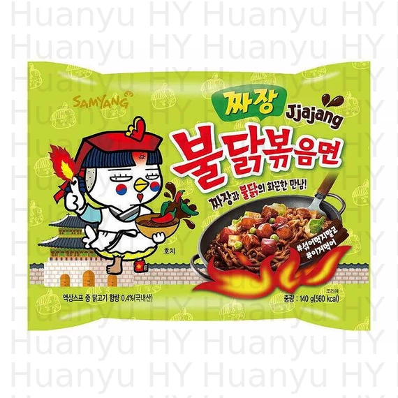 Samyang Buldak Jjajang csípős Csirke ízű rámen 140g