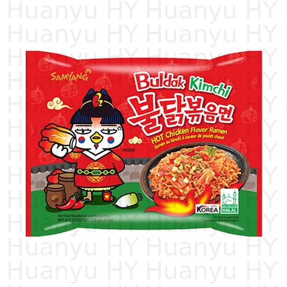 Samyang szuper csípős csirke Kimchi tészta 135g