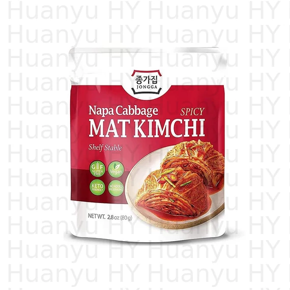 Jongga csípős Kimchi (gluténmentes) 80g