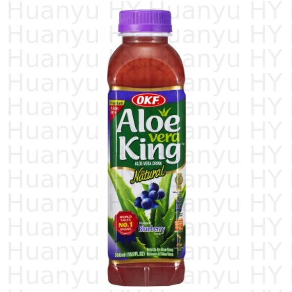 OKF Aloe Vera ital kékáfonya ízű 500ml