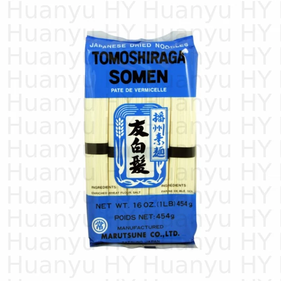 Tomoshiraga somen Japán búzatészta 454g