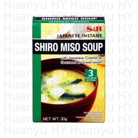 S&B Shiro miso leves (hínár zöldhagyma) 30g