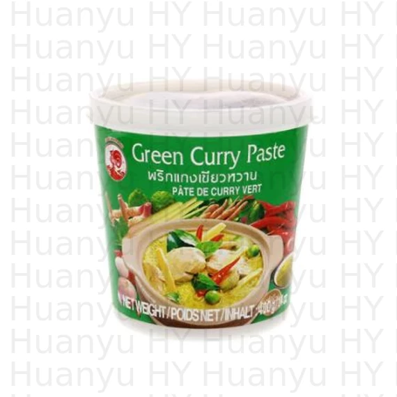 Cock Brand Zöld curry paszta 400g