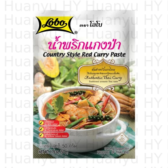 Lobo vörös curry paszta 50g